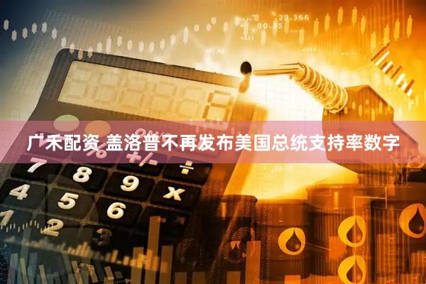 广禾配资 盖洛普不再发布美国总统支持率数字